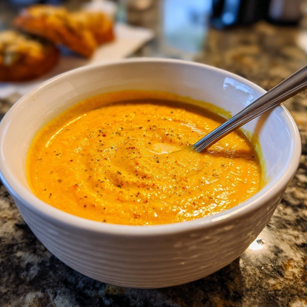 Creamy Carrot Ginger Soup
