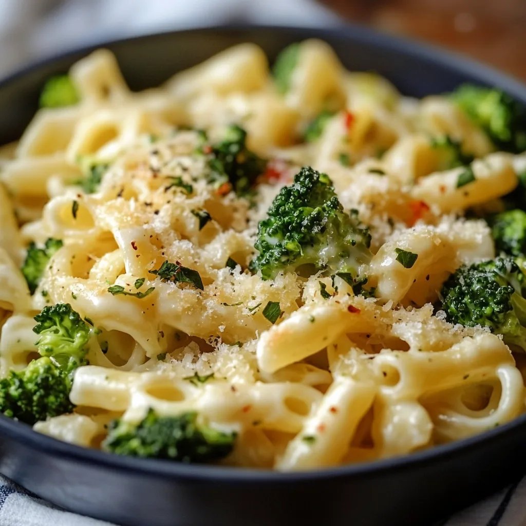 Best Broccoli & Cheese Pasta Recipe for Dinner