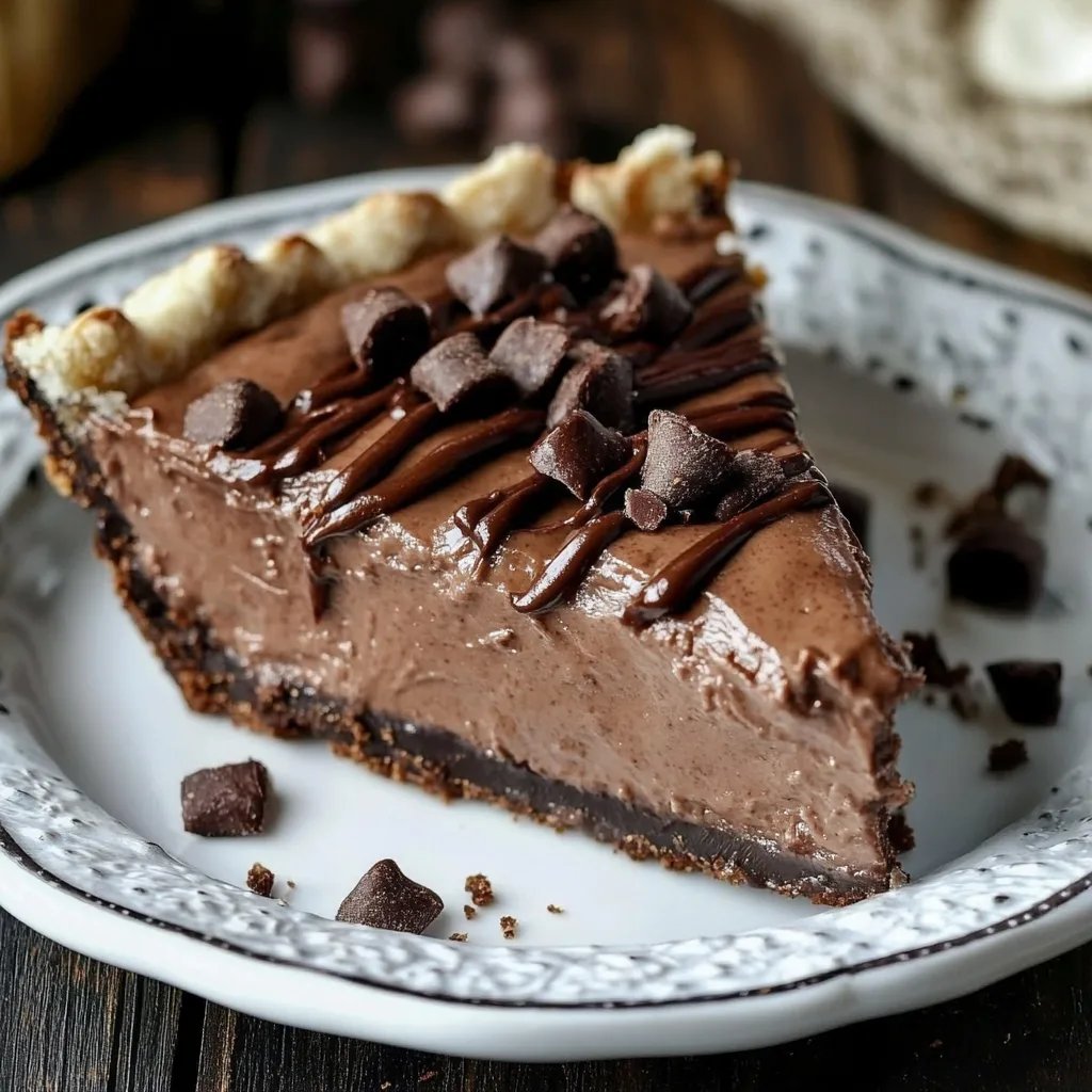 No Bake Nutella Pie