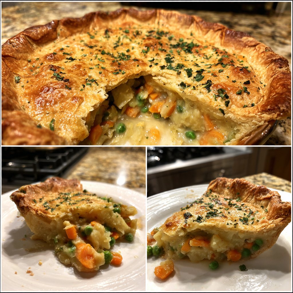 Sunday Creamy Vegetable Pot Pie