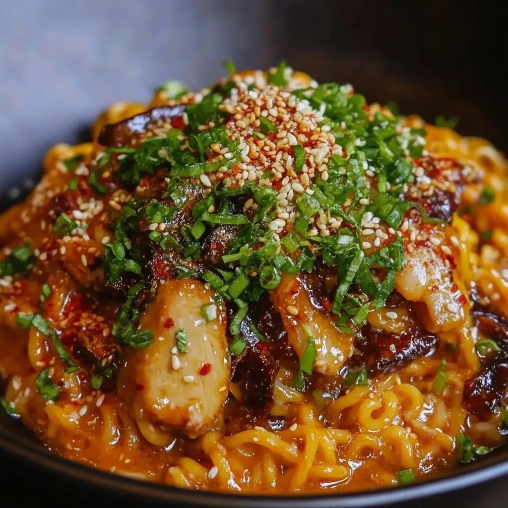 Quick Ramen Carbonara: Weeknight Dinner