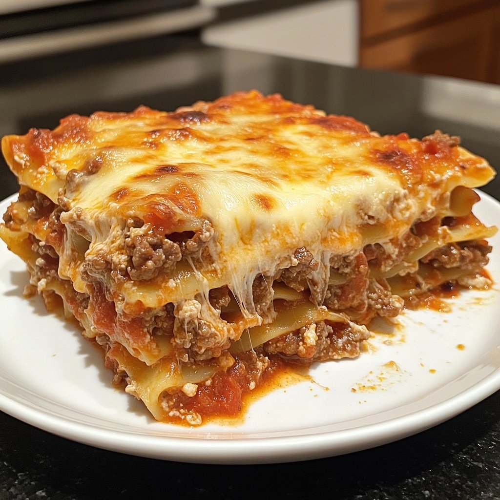 Ground Beef Lasagna