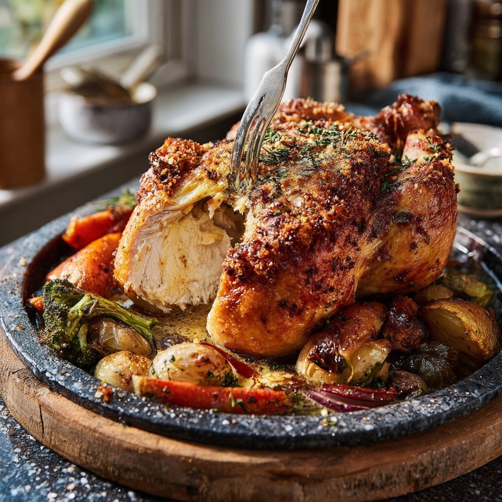 Seasonal & Festive Holiday Roast Chicken