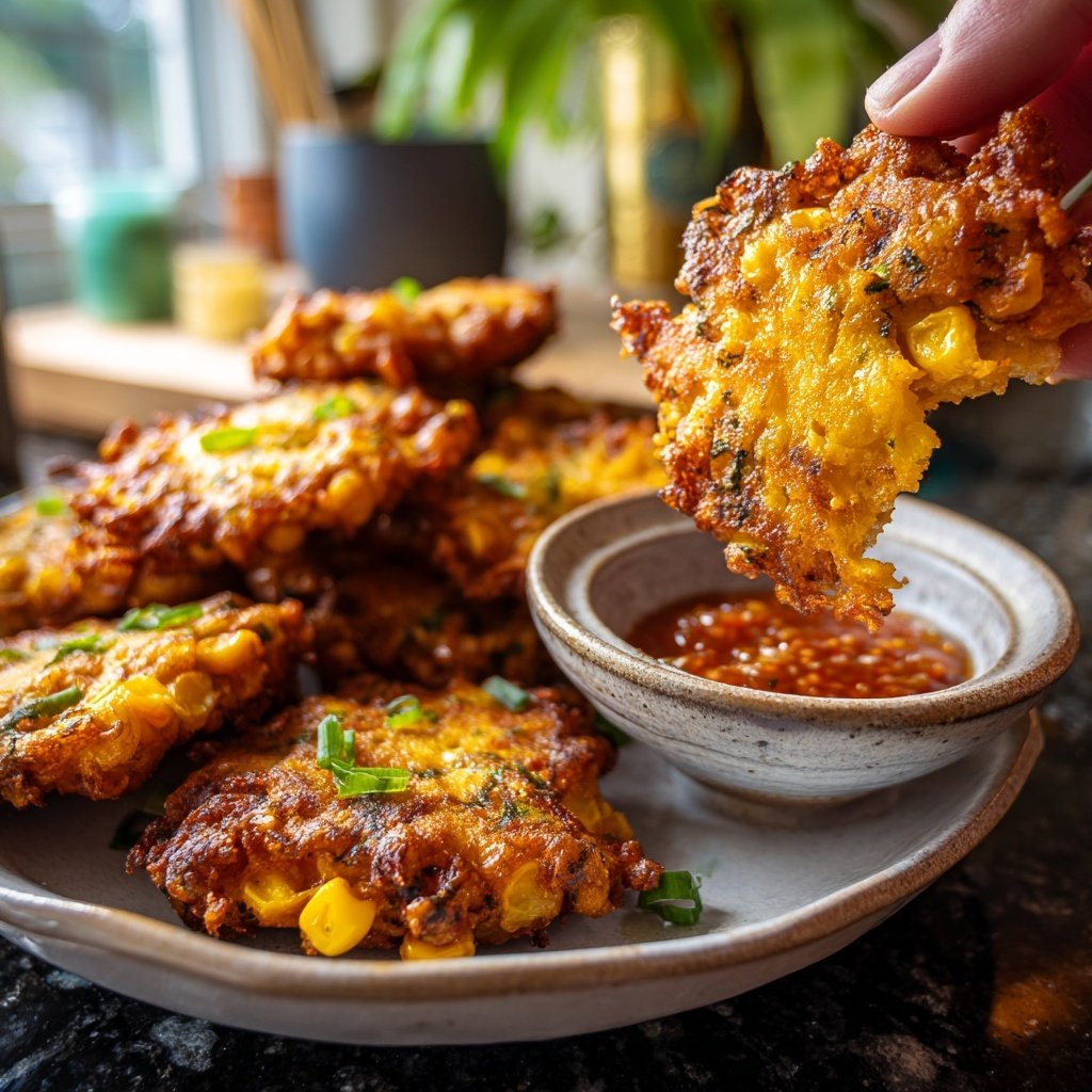 Jamaican Corn Fritters