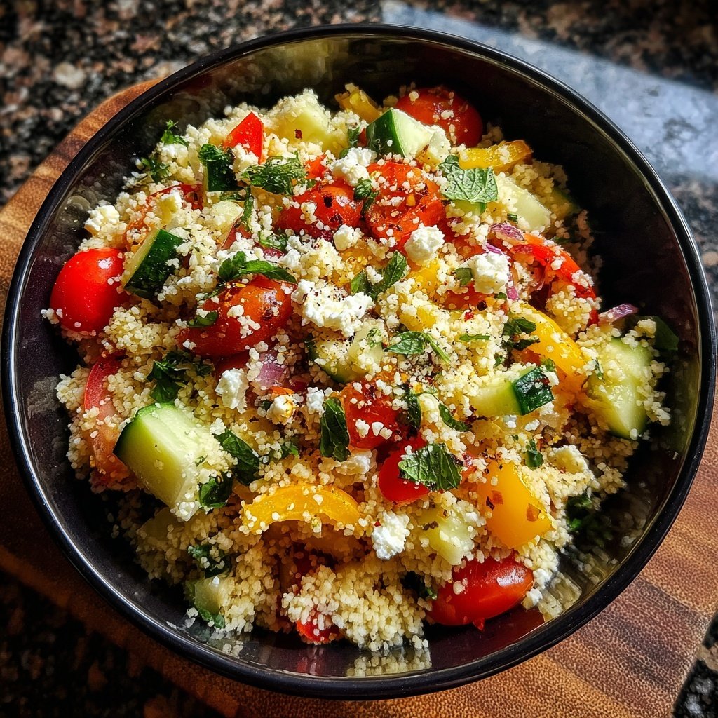Mediterranean Couscous Salad