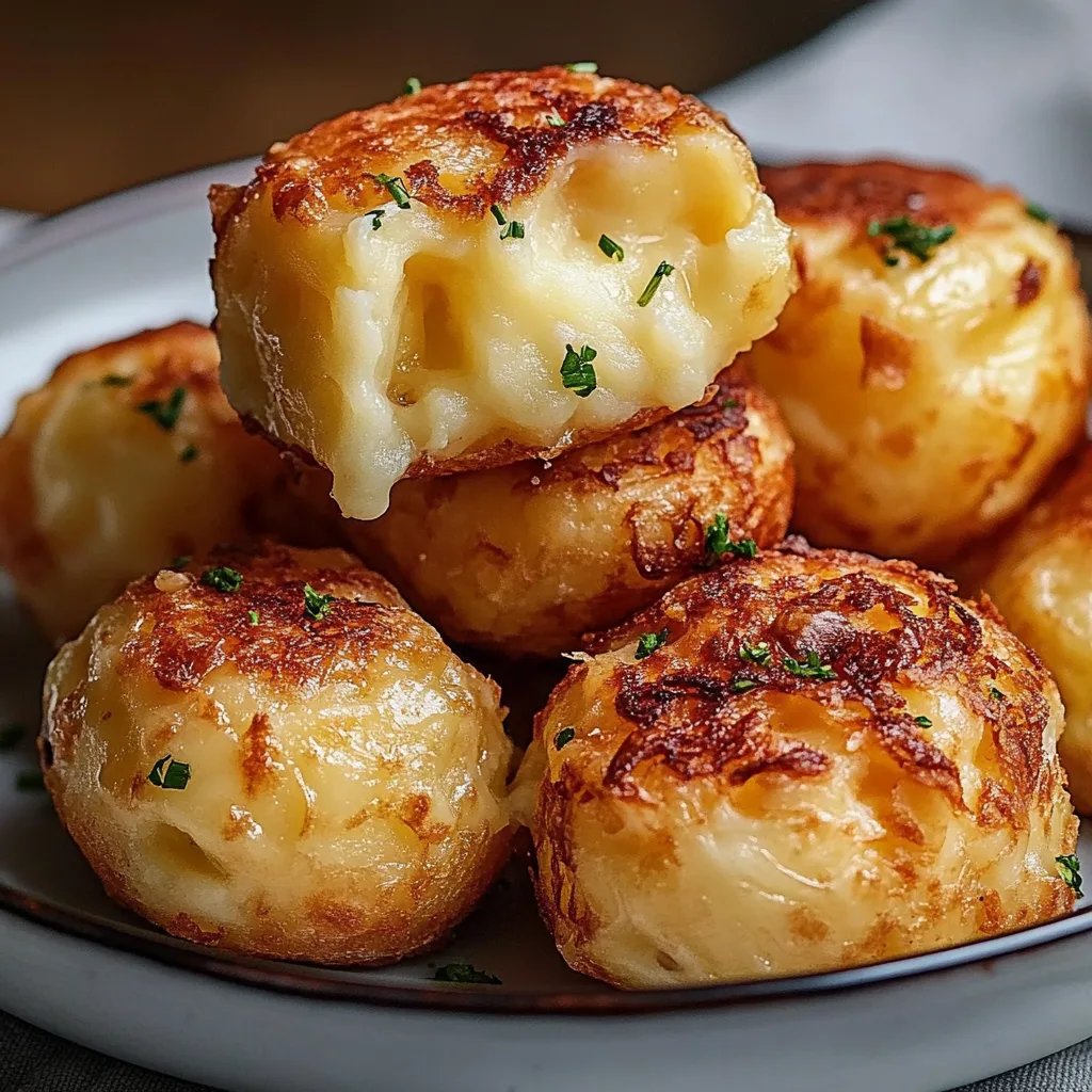 Mashed Potato Cheese Puffs