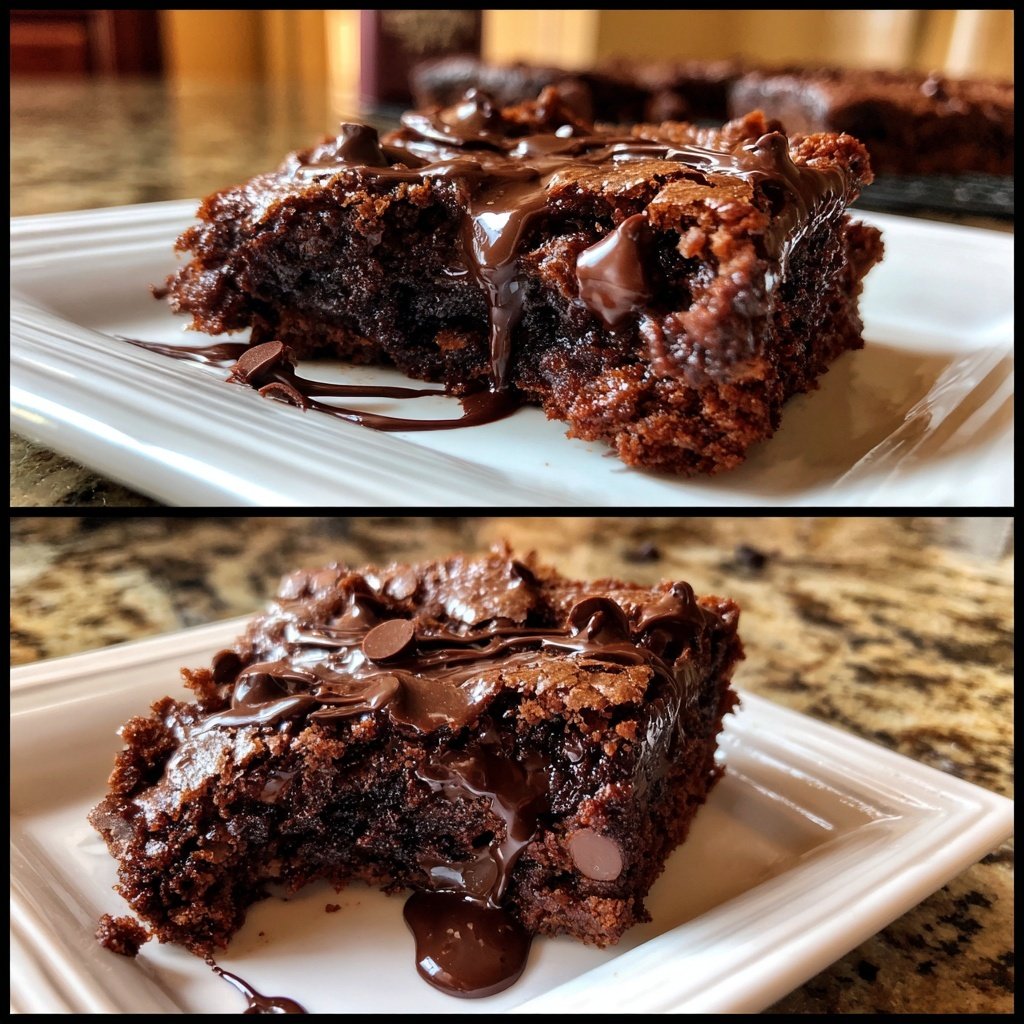 Chewy Brownies With Starter