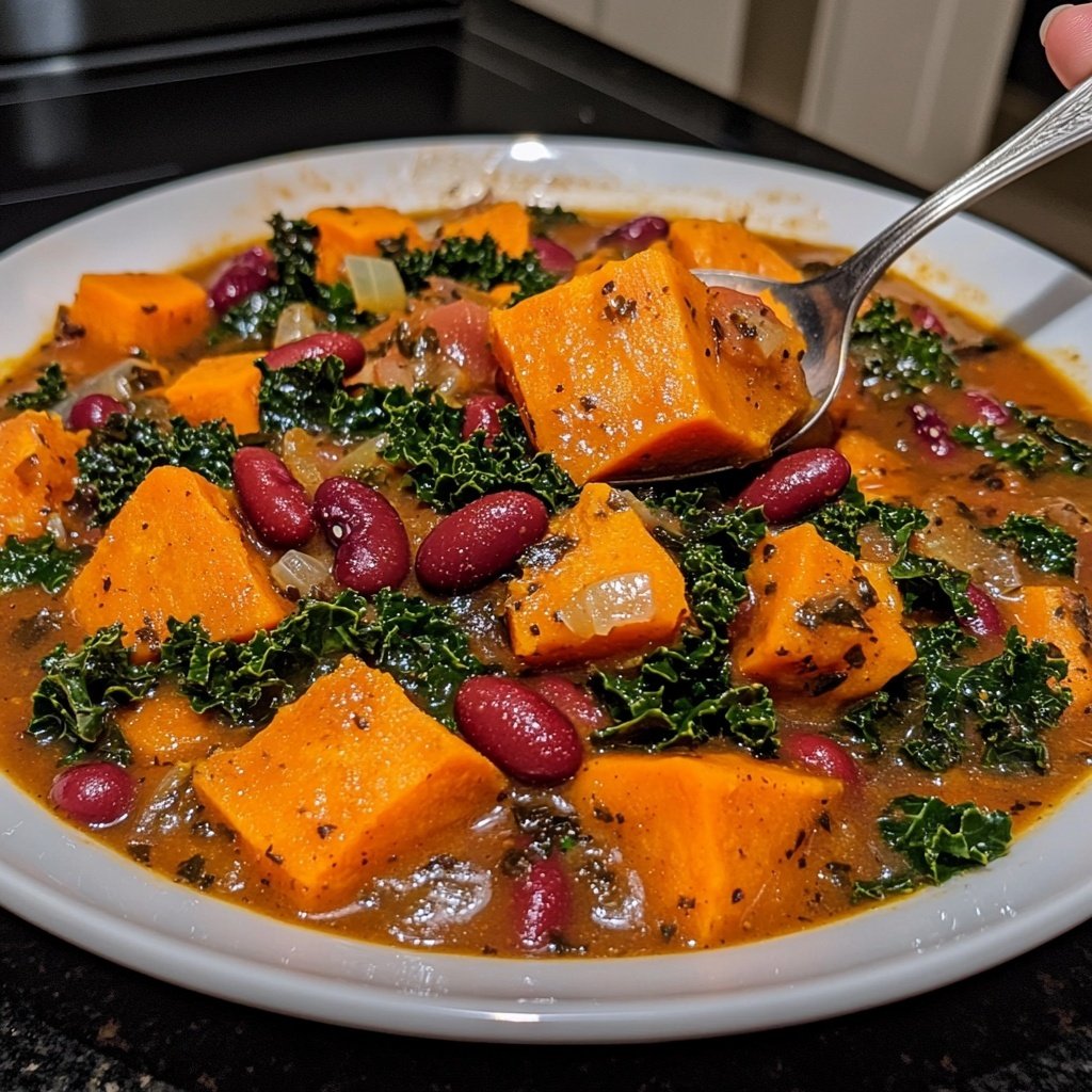Healthy Crockpot Sweet Potato Stew