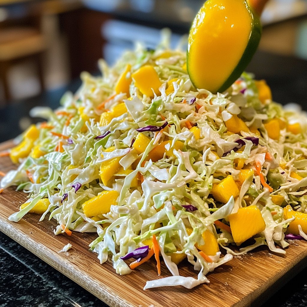 Jamaican Mango Slaw