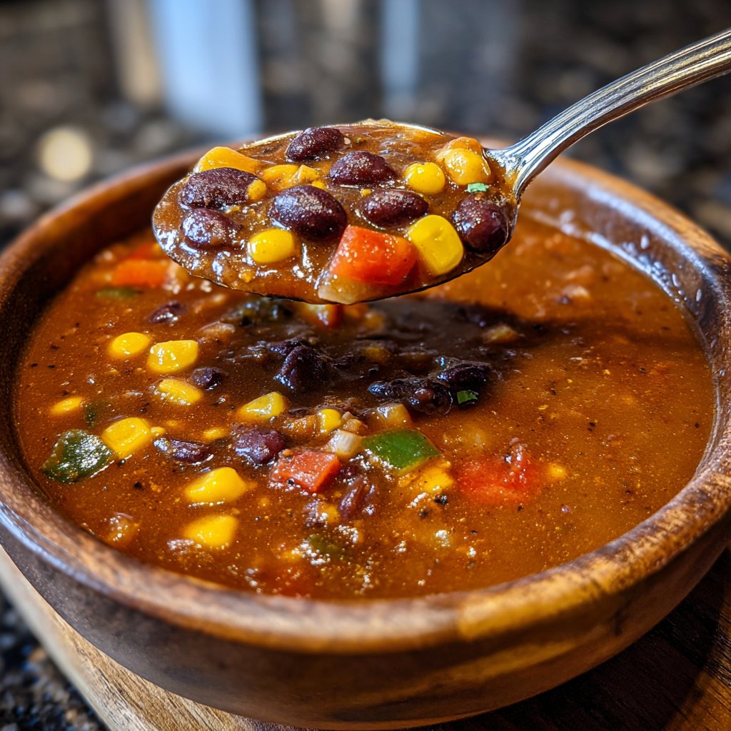 Jamaican Black Bean Soup